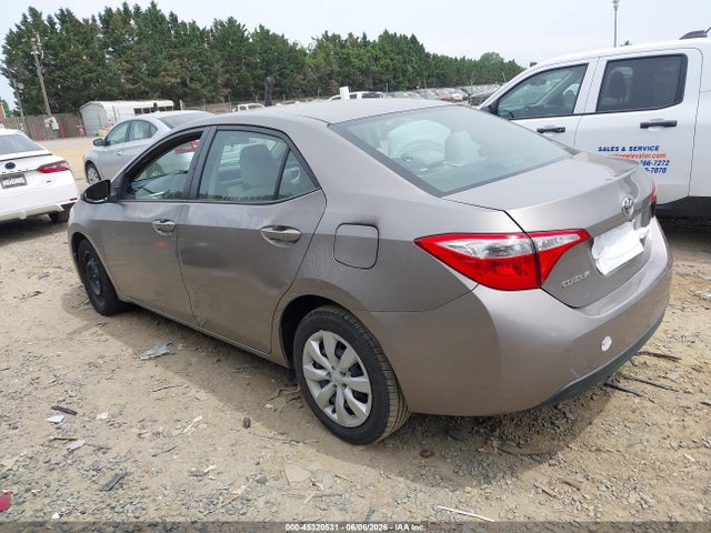 Toyota Corolla Le