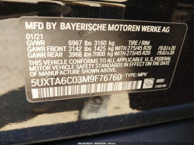 BMW X Series Xdrive45e