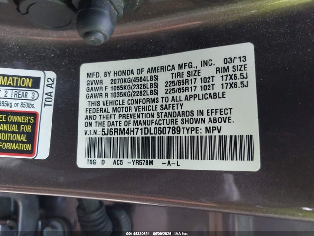 Honda CR-V Ex-l