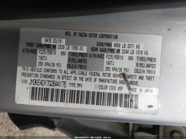 Mazda Cx Grand Touring