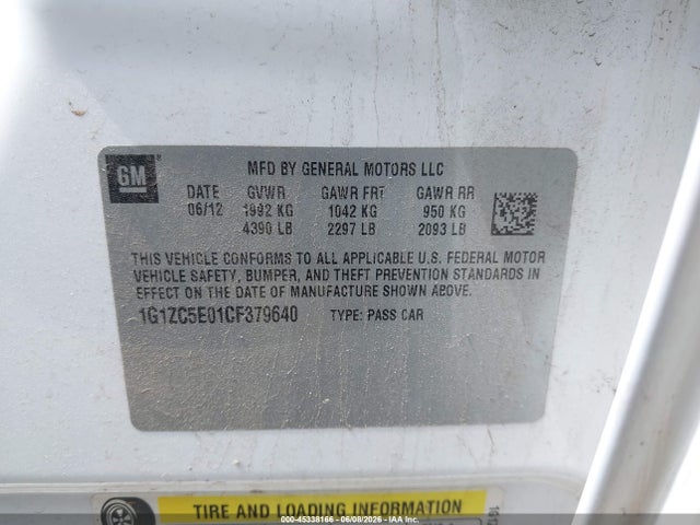 Chevrolet Malibu 1lt