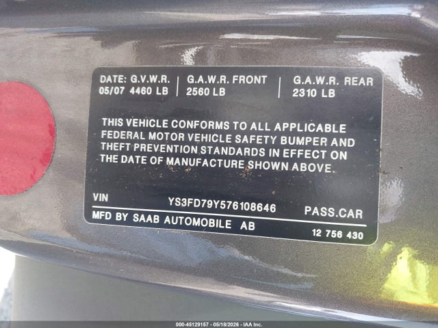 Saab 9-3 2.0t
