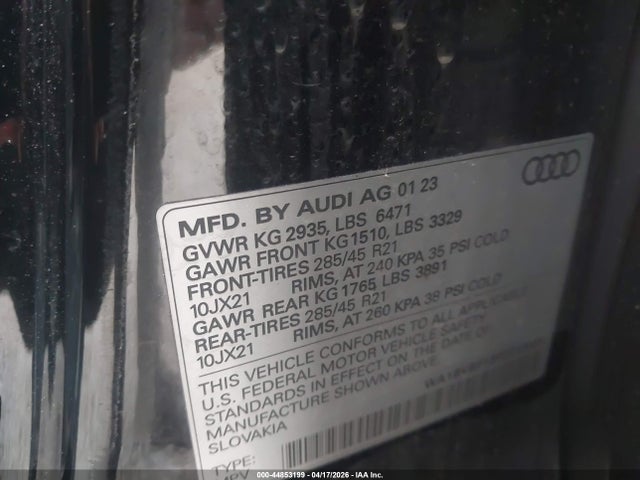 Audi Q8 Premium Plus 55 Tfsi Quattro Tiptronic