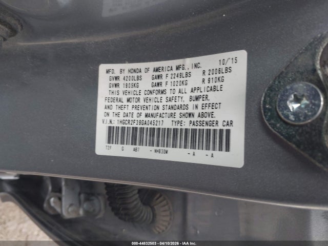 Honda Accord Lx