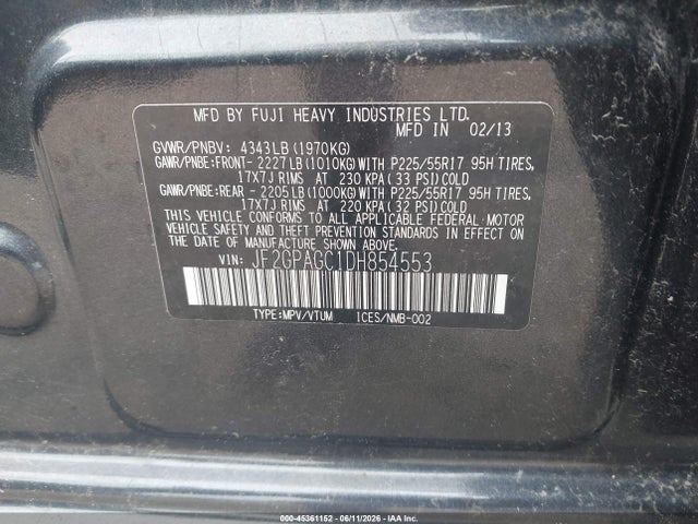 Subaru Crosstrek 2.0i Limited