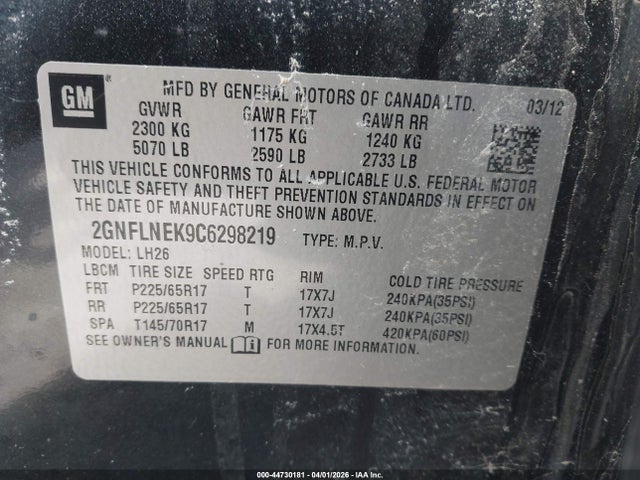 Chevrolet Equinox 2lt