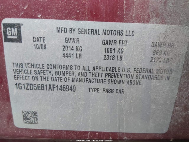 Chevrolet Malibu Lt