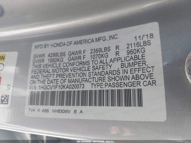 Honda Accord Lx