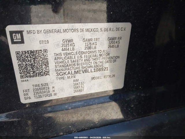 GMC Terrain Fwd Sle