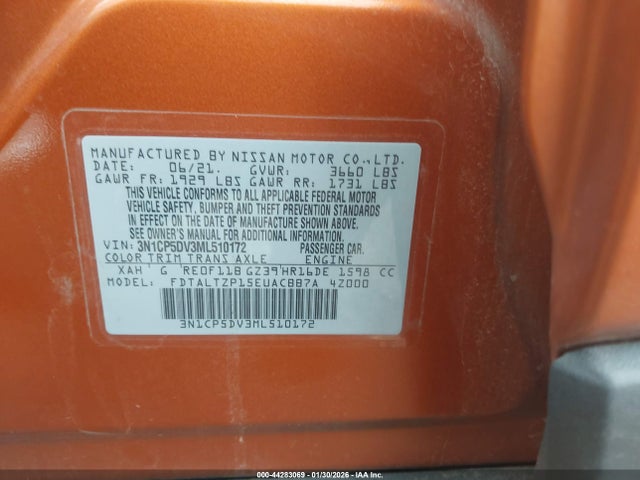 Nissan Kicks Sr Xtronic Cvt