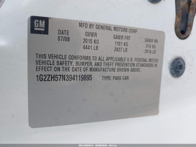 Pontiac G6 Gt
