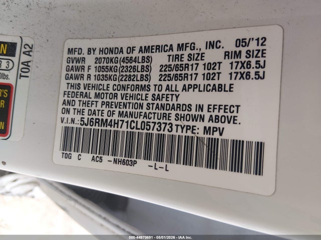 Honda CR-V Ex-l