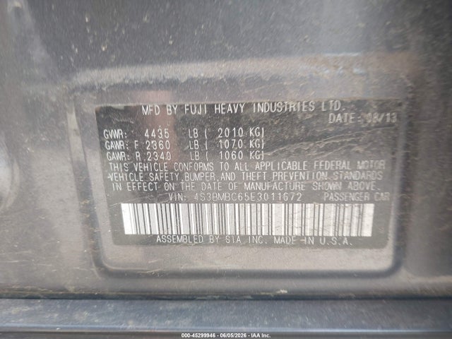 Subaru Legacy 2.5i Premium