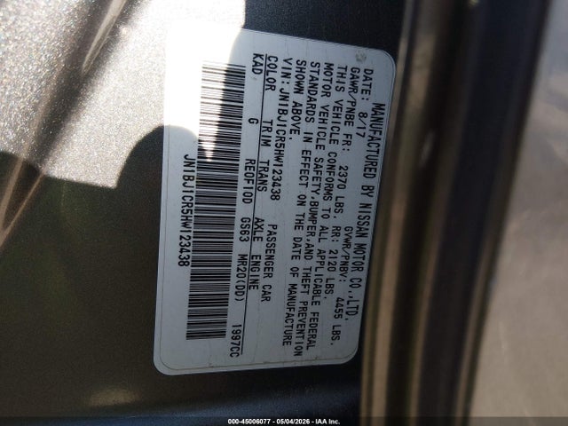 Nissan Rogue Sv