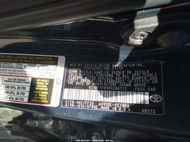 Toyota Camry Se