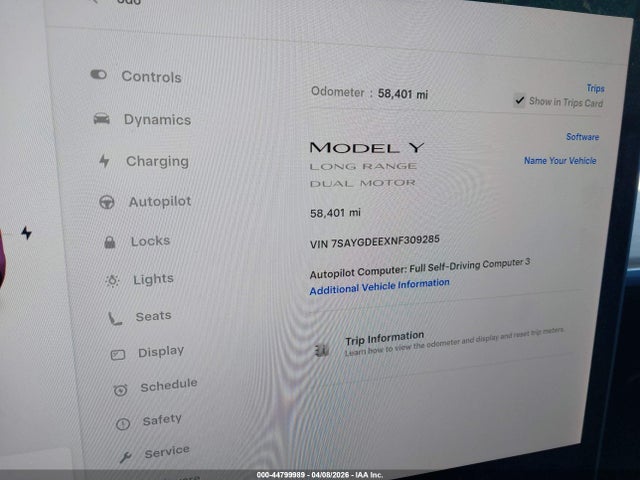 Tesla Model Y Long Range Dual Motor All-wheel Drive
