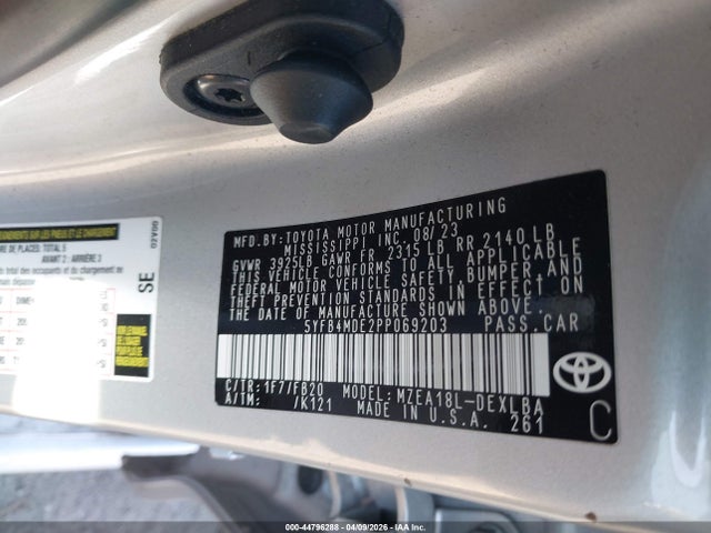 Toyota Corolla Le