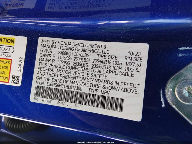 Honda CR-V Hybrid Sport-l
