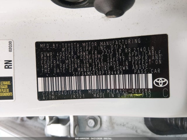 Toyota Corolla Se