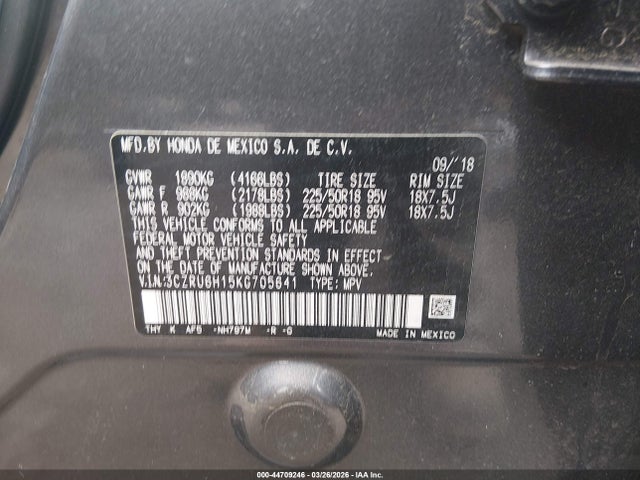 Honda HR-V Sport
