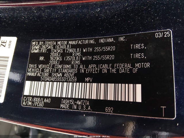 Toyota Grand Highlander Hybrid Platinum Max