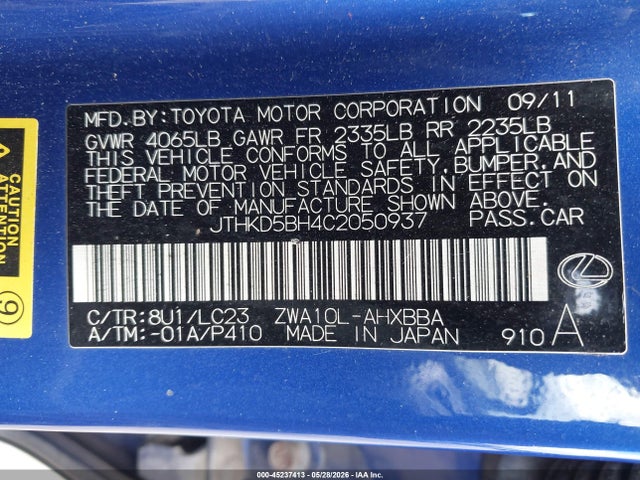 Lexus Ct Premium