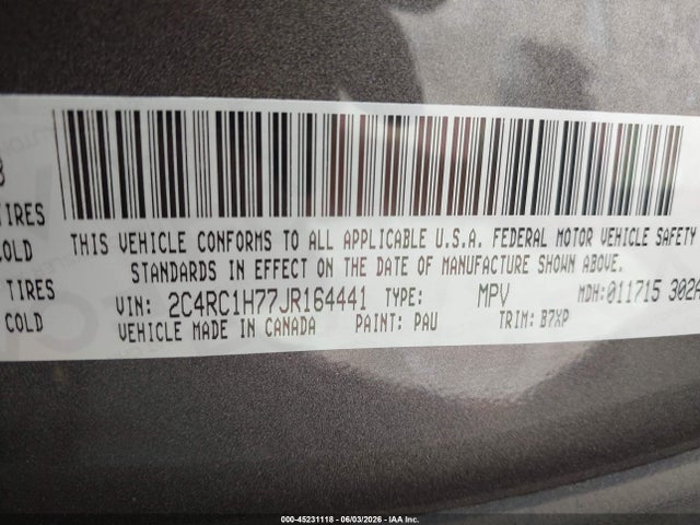 Chrysler Pacifica Touring Plus