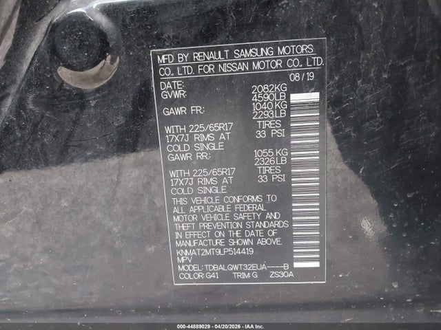 Nissan Rogue Sv Fwd