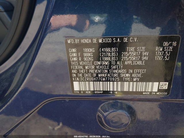 Honda HR-V Ex-l
