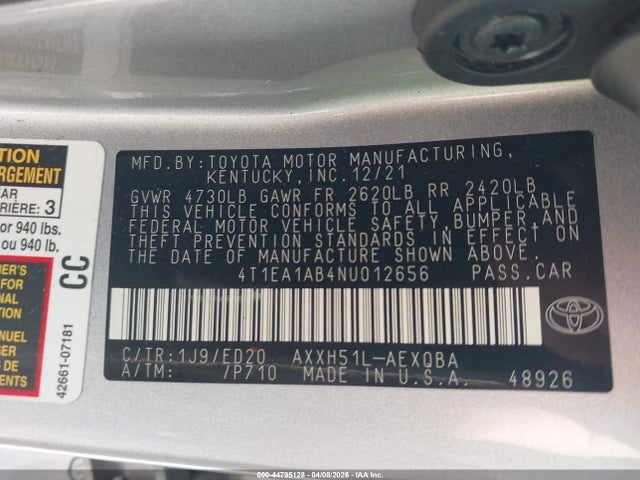 Toyota Avalon Xse Nightshade Hybrid