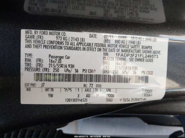 Ford Focus Se