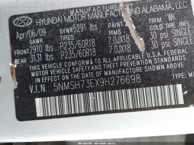 Hyundai SANTA FE Limited