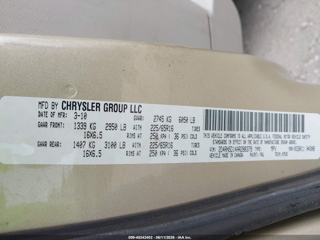 Dodge Grand Caravan Sxt