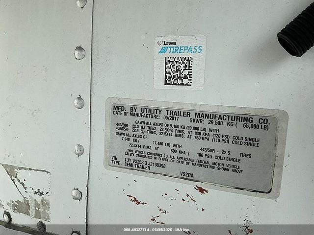 Utility Trailer Mfg Other