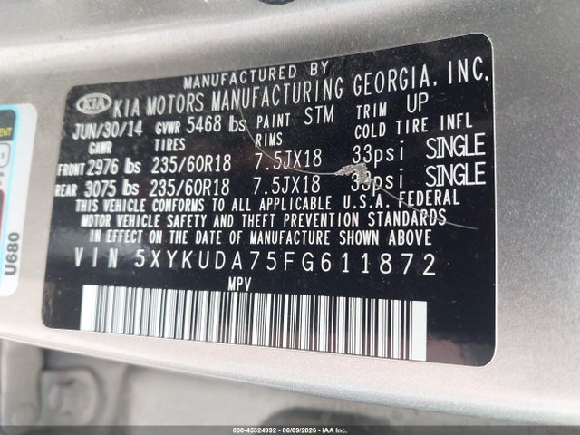 Kia Sorento Ex V6