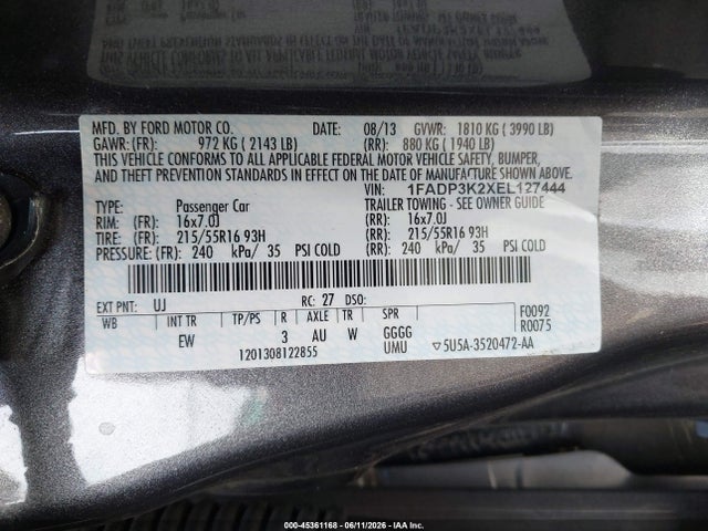 Ford Focus Se