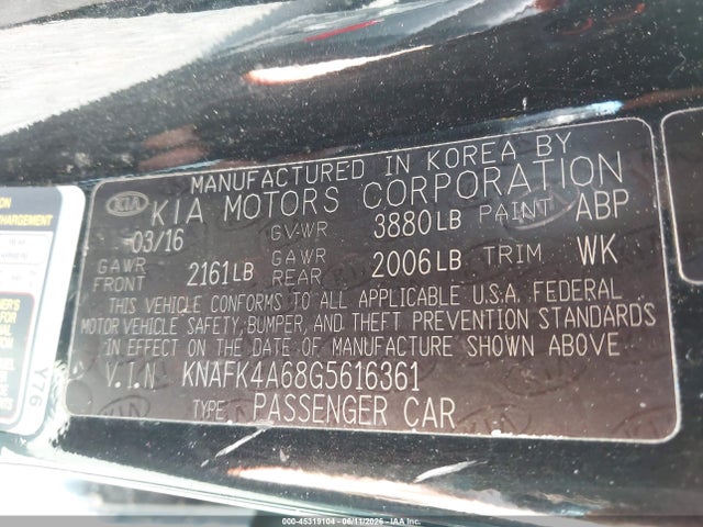 Kia Forte Lx