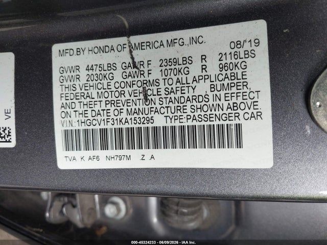 Honda Accord Sport