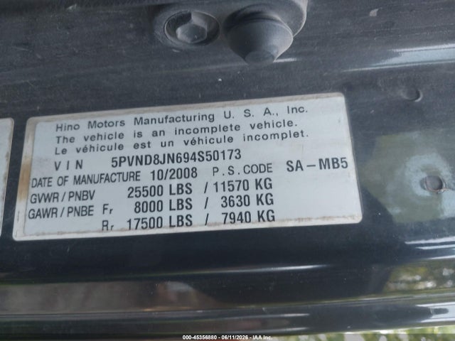 Hino 258