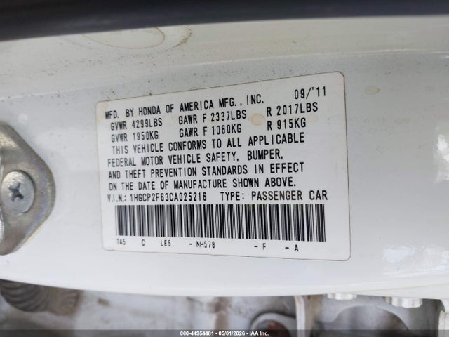 Honda Accord 2.4 Se