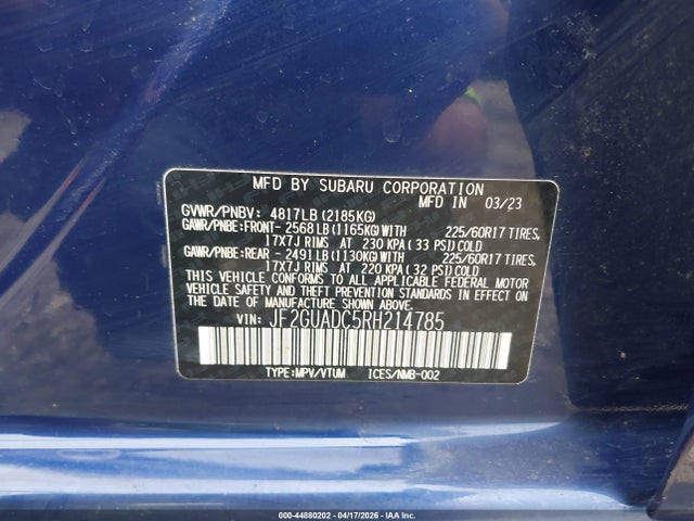 Subaru Crosstrek Premium