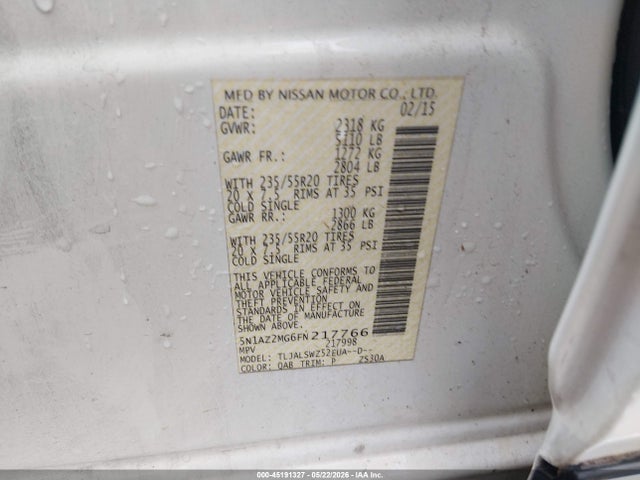 Nissan Murano Platinum