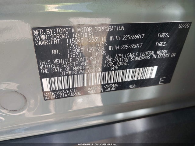 Toyota RAV4 Xle