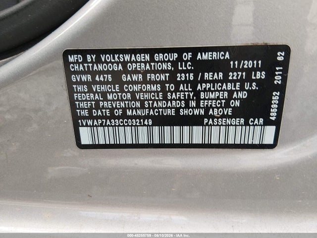 Volkswagen Passat 2.5l S