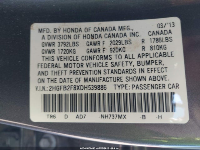 Honda Civic Ex