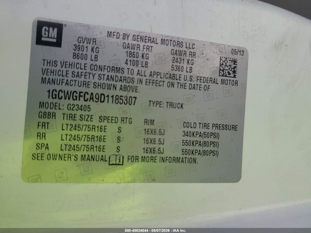 Chevrolet Express Work Van