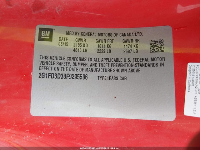 Chevrolet Camaro 1lt