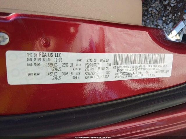 Dodge Grand Caravan Sxt