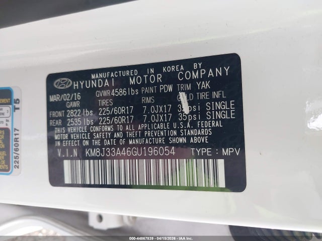 Hyundai TUCSON Se