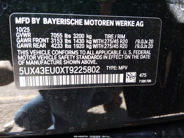 BMW X Series Xdrive50e